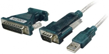 USB 2.0 zu RS232 DB9 Serial Adapter/Konverter