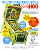 Flipper Bally Hoo 1969 mechanisch