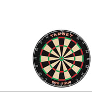 Dartboard Steel & Soft