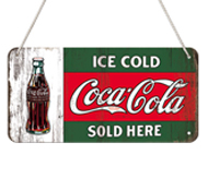 Metal hanging signs