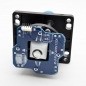 Preview: Joystick Euro V2 blauer Schaft & Knopf