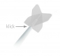 Preview: Cosmo Flight Set (3 pcs) Fit AIR Kite Polyester white