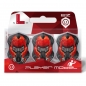 Preview: L-Style Flight Set (3 pcs) Standard Berry Van Peer v4 Type C  L1EZ Clear White