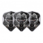 Preview: L-Style Flight Set (3 pcs) Standard Standard Berry Van Peer v4 Type D  L1EZ Clear White