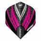 Preview: Flight Set Prism Delta schwarz-weiß-pink 02 Winmau