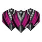 Preview: Flight Set Prism Delta schwarz-weiß-pink 02 Winmau