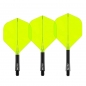 Preview: Red Dragon Nitro Flite – Schaft Schwarz & Flight Gelb (Form 02)
