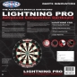 Preview: Dartboard McKicks Lighting Pro inklusive Wandhalterung