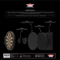 Preview: Dartboard Silencer – Noise Reduction Mount