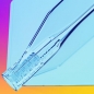 Preview: Flightset (3 Stk) 8 Flight Shape (No 6) Clear Candy Soda
