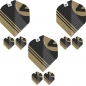Preview: 3 Flight Set (9 pcs) Chicane Pro Ultra Black