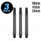 Preview: Schaftset (9 Stk) INK Pro Grip 2BA schwarz