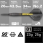 Preview: Steel Dartset (3 Stk.) Scott Williams Black 90% SP 2024