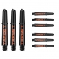 Preview: Schaftset (9 Stk) Nylon Pro Grip TAG orange & schwarz 2BA