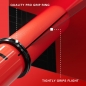 Preview: Schaftset (9 Stk) Nylon Pro Grip TAG rot & schwarz 2BA