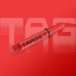 Preview: Schaftset (9 Stk) Nylon Pro Grip TAG rot & schwarz 2BA