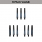 Preview: Shaft set (9 pcs) Nylon Pro Grip TAG black & blue 2BA