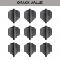 Preview: 3 Flight Sets (9 Stk.) Scott Williams Black Pro Ultra No 2