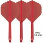 Preview: K-FLEX (3 pcs) Flight & Shaft (No 2) red