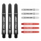 Preview: Schaftset (9 Stk) Nylon Pro Grip 2BA schwarz/weiß/rot