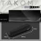 Preview: Takoma Shell Wallet Black Japan 2025
