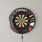 Preview: Target Patterned Notched Surround – Schwarz