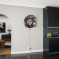 Preview: Target Patterned Notched Surround – Schwarz