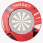 Preview: Target Patterned Notched Surround – Rot