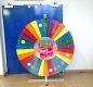 Preview: Gluecksrad 152cm Durchmesser H=182cm