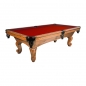 Preview: Pool Billardtisch Dragon Carved 8ft Eiche Spielfläche 224 x 112 cm