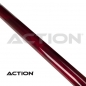 Preview: Pool Queue 2-tlg. Value / burgundrrot / Klebleder 13 mm / L:148 cm