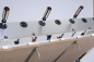 Preview: Fussballtisch Garlando World Champion F1, Glasspielfeld, Turnierstangen
