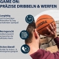 Preview: Basketball Größe 7 orange unaufgeblasen