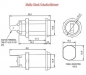 Preview: Schlüsselschalter 1 7/16" 36,4mm KA Xlock No key return