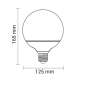 Preview: LED Birne E27 6,5W 230 Volt G125 Birne Glas 810 Lumen