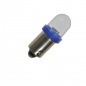 Preview: Flipper LED BA9S 6,3 Volt AC klare runde Linse 40°