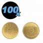 Preview: Token sun 25 x 1,85 mm brass 100 pcs.