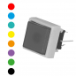 Preview: Taster für Tastatur quadratisch 12,5x12,5 mm mit LED Beleuchtung