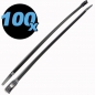 Preview: Kabelbinder UV-beständig 370 mm schwarz 100er-Pack