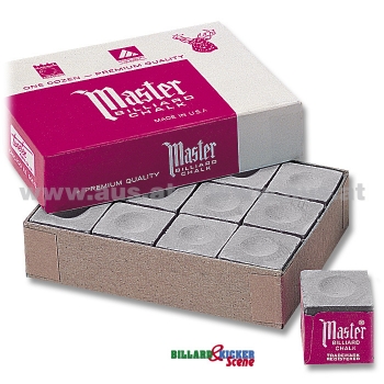 Billiard chalk Master gray 12-er
