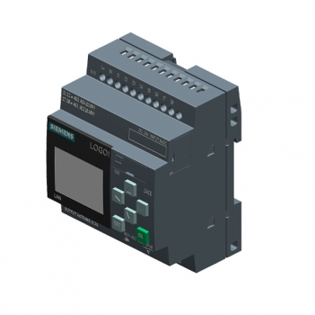 LOGO 8 Basic mit 6-zeilig. LCD-Display, Tasten, Ethernet, 12/24 RCE DC 12-24 V