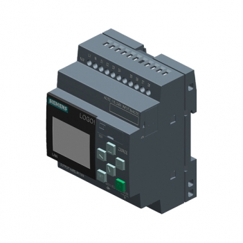 LOGO 8 Basic mit 6-zeilig. LCD-Display, Tasten, Ethernet 230 RCE AC/DC 115-230 V