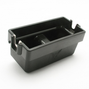 Rotating ashtray black