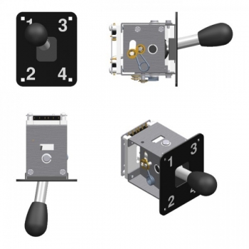 4 Speed Gear Shift for Video Driving Simulator
