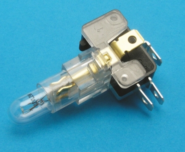 Lampholder with microswitch for illuminated pushbutton 'Easy Twist System'