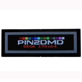 Display 192 x 64 EVO Color LED Dot Matrix for Stern & Sega Pinball