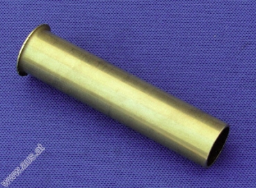 Spulenhülse aus Messing, 12,5 x 57 mm, 10 Stück