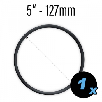 Rubber ring 5" black