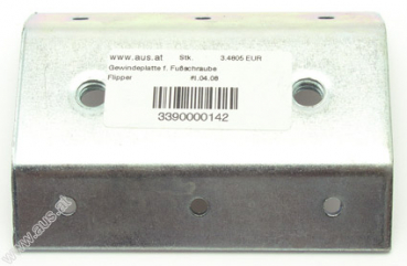 Gewindeplatte für Fußschraube, 50448