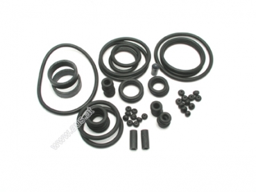 Assortment pinball rubber black